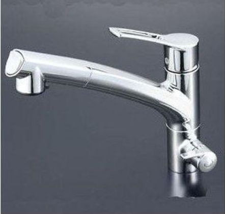 KV KM5061NCK 浄水器ｼﾝｸﾞﾙｼｬﾜｰ付混合栓▲