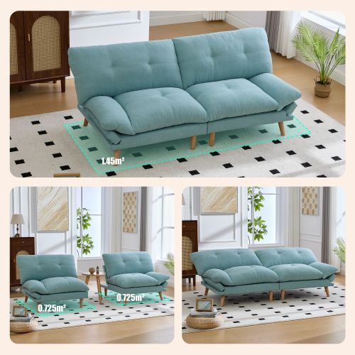 ソファベッド 2人掛けソファ