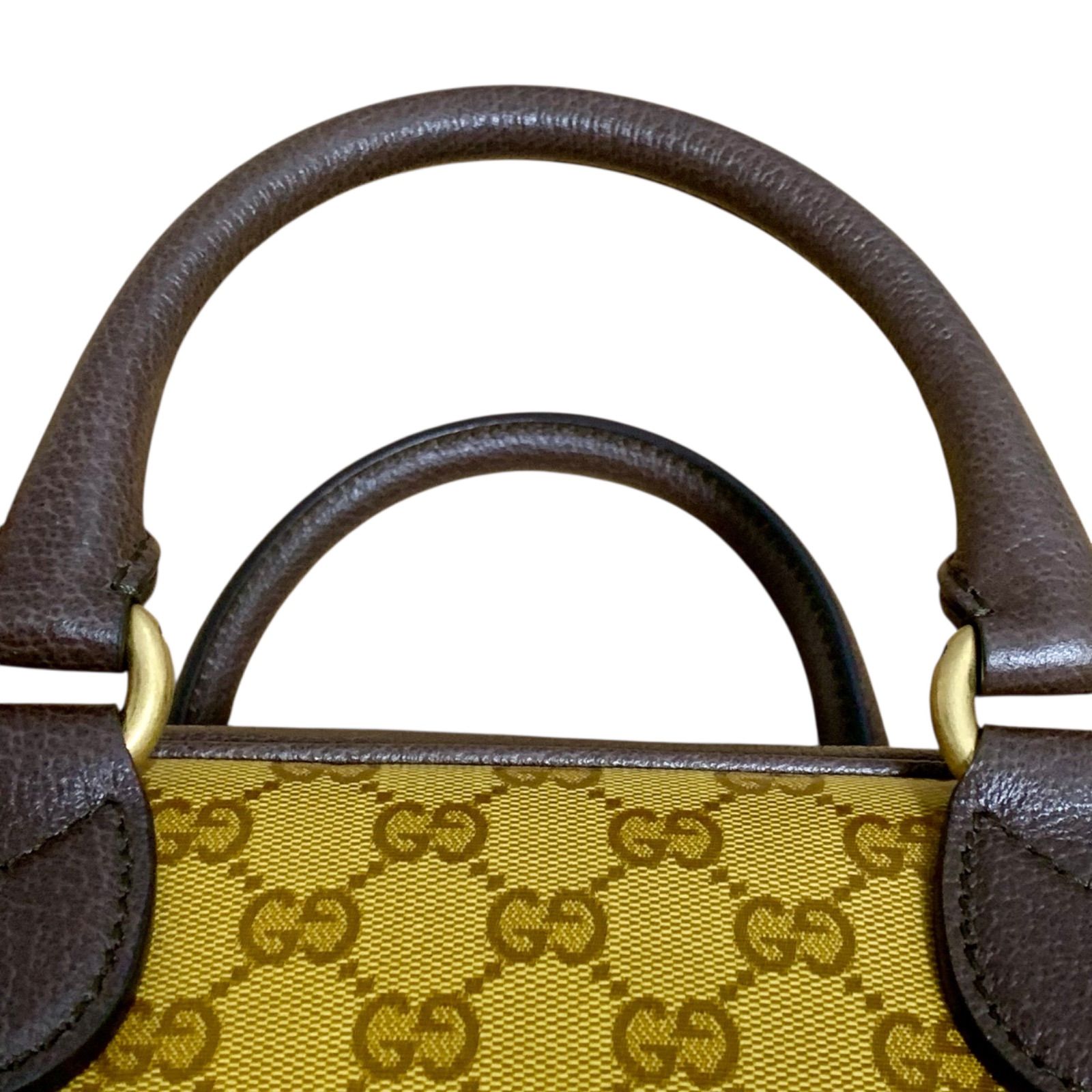 GUCCI×adidas グッチ アディダス GGクリスタル ミニボストンバッグ