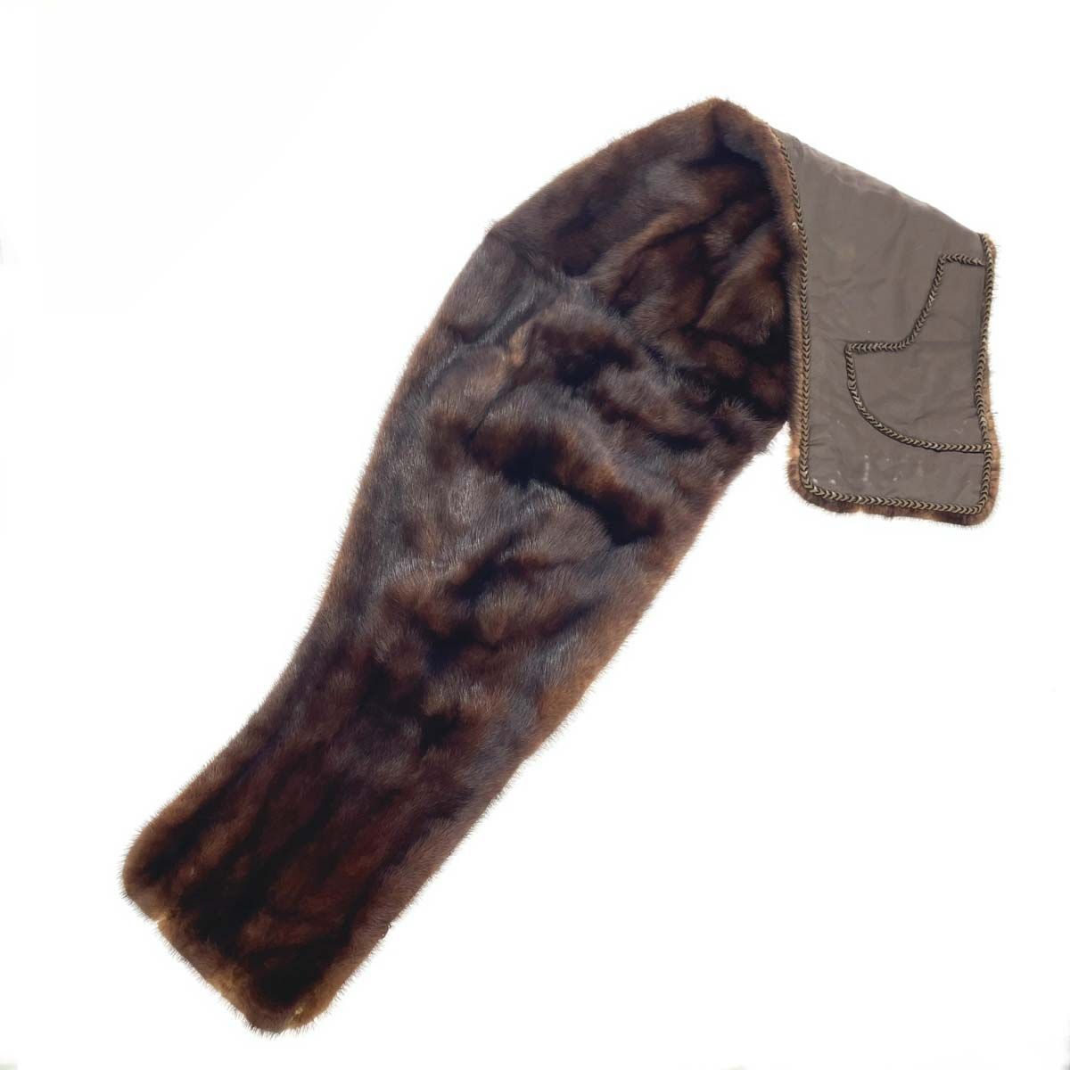 mink fur ミンクファー 大判マフラー/ショール      ダークブラウン レディース / 240001168923 mink fur ミンクファー 大判マフラー/ショール ダークブラウン