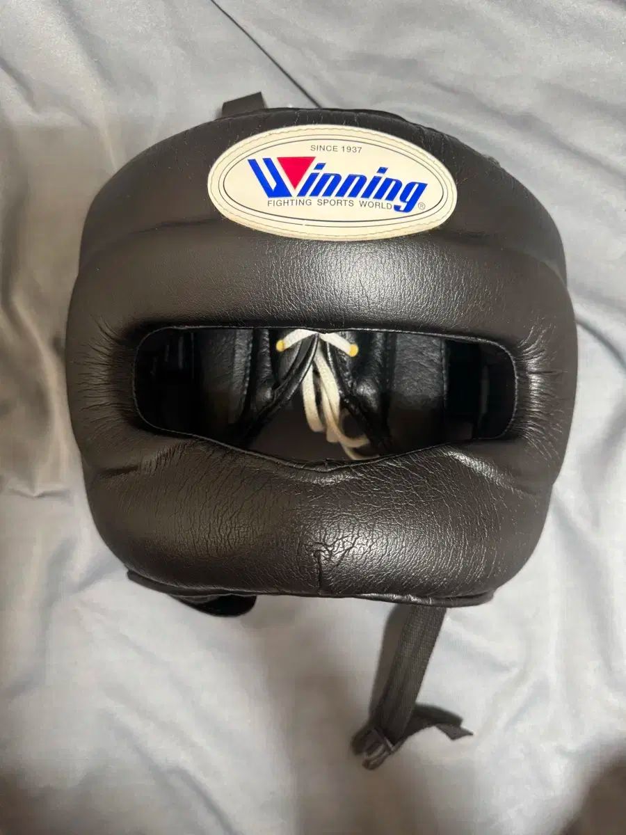 ウィニング コ保護 ヘッドギア ブラック Mサイズ