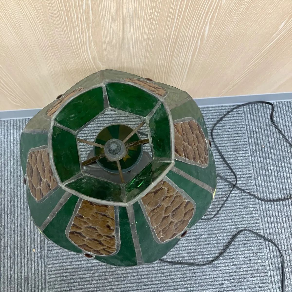 KD-004 ヴィンテージ ステンドグラス ランプ