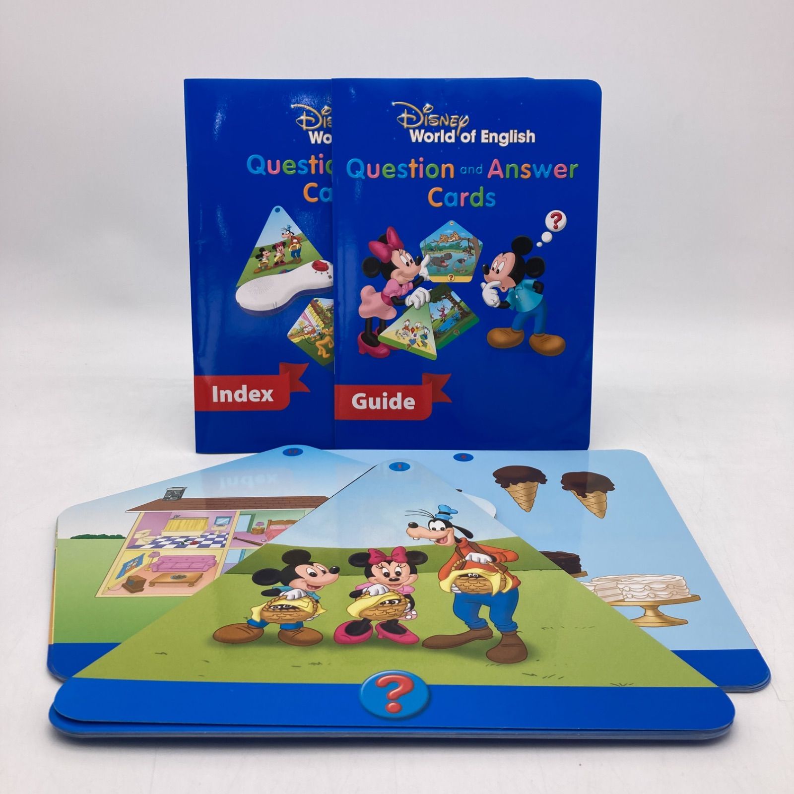 最新 トークアロング・Q＆Aカード ディズニー英語システム DWE