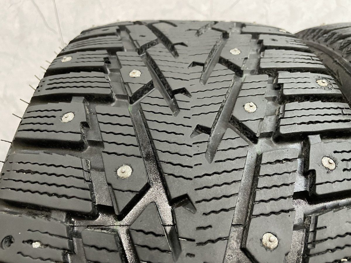 HAIDA winter HD677 225|45R17 17インチ スパイクタイヤ スタッドレス 4本 21年製 バリ溝 マカロニピン audi|A3 VW|ゴルフ等 KTB355 FFCRYSTALESIA_COM