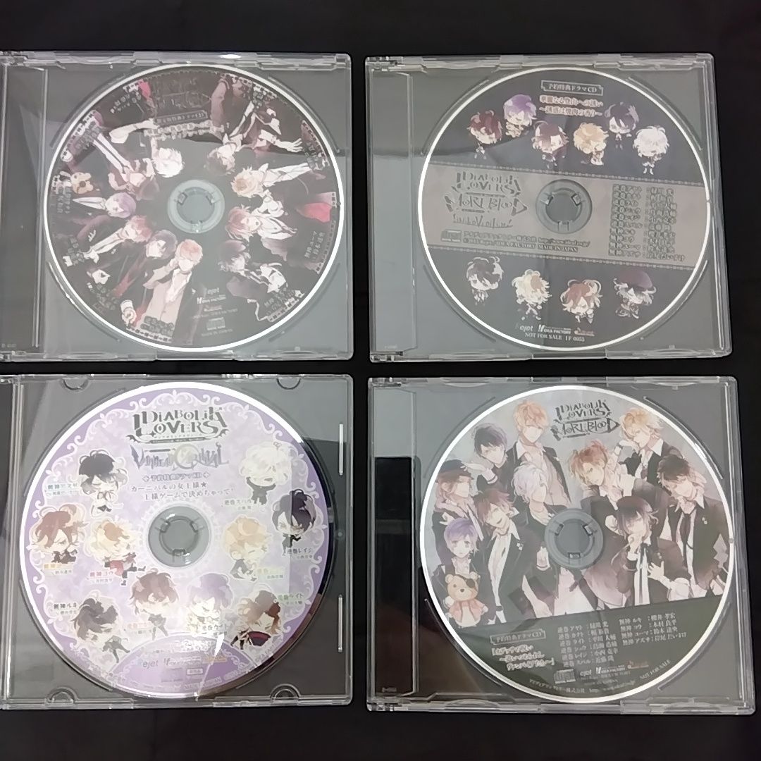 特典付き】 DIABOLIK LOVERS DVD Ⅲ・Ⅴ・Ⅵ (限定版) 特典ドラマCD4枚