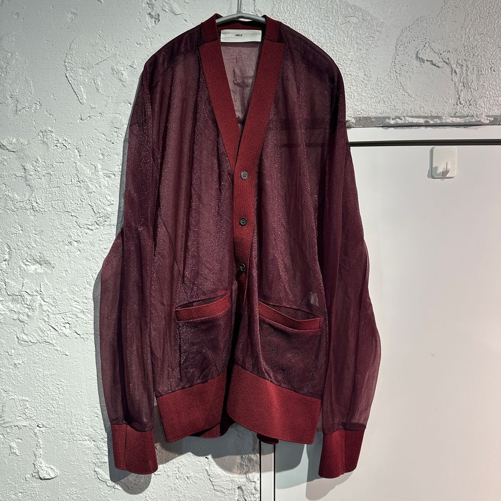 toga virilis シースルーカーディガン TOGA VIRILIS（トーガ ビ