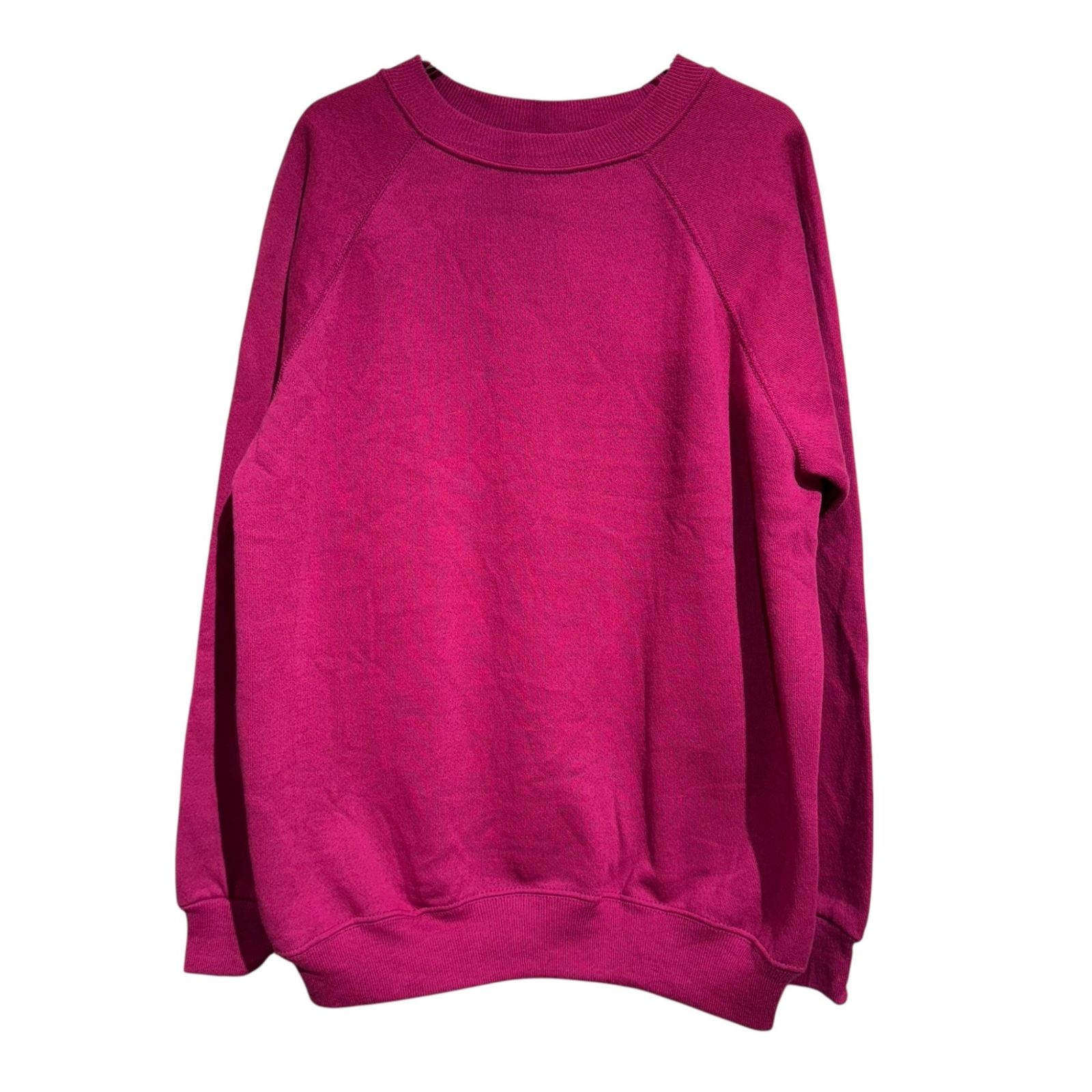 Hanes (ヘインズ) □ ③ Her Wayボディ 80-90s USA製 無地ラグラン