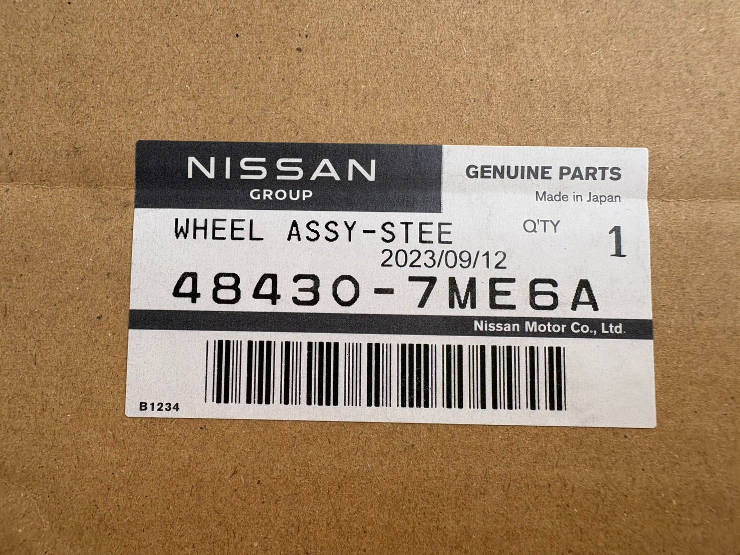 ステアリングホイール 48430-7ME6A