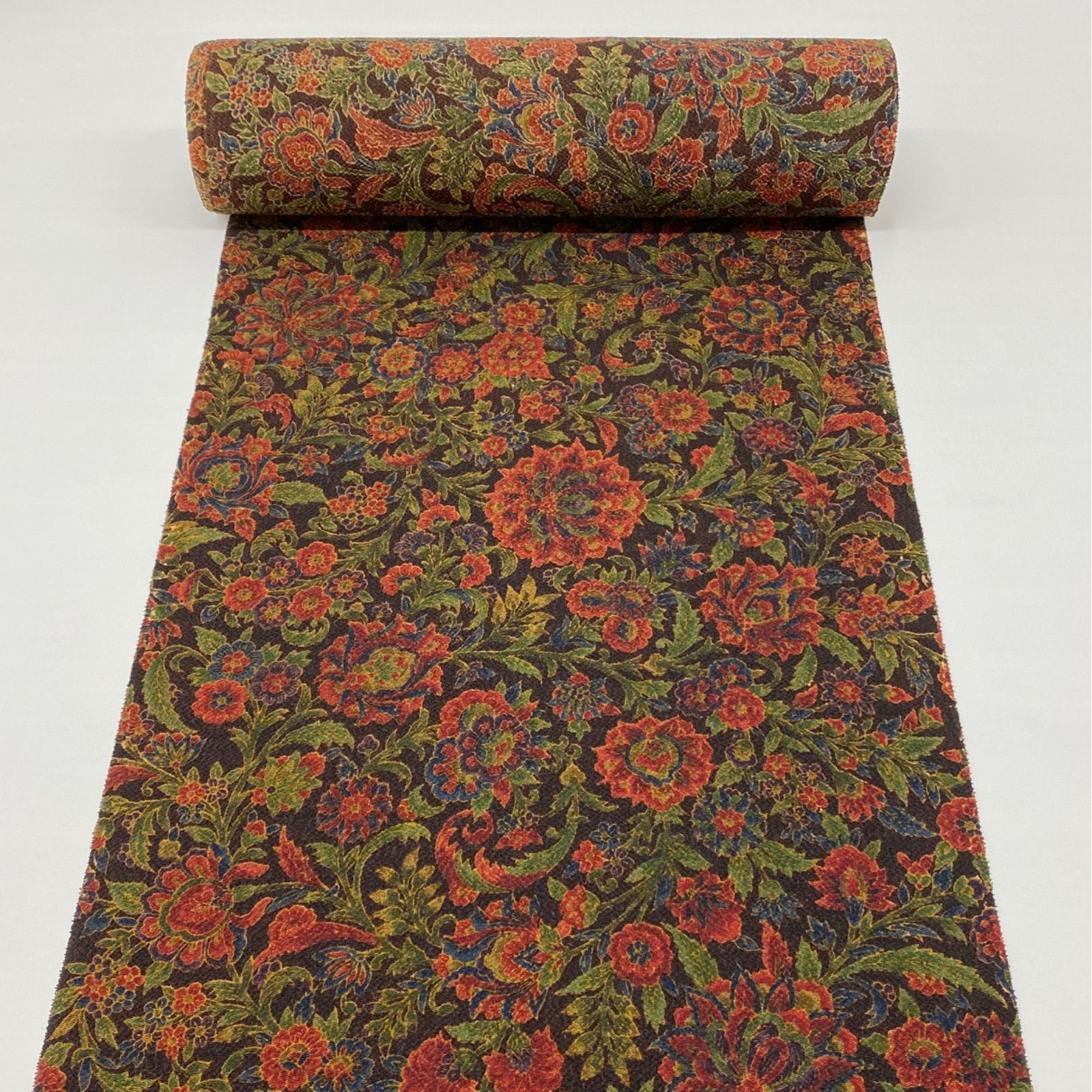 小紋 更紗 浜ちりめん 反物 正絹 T9031 - メルカリ