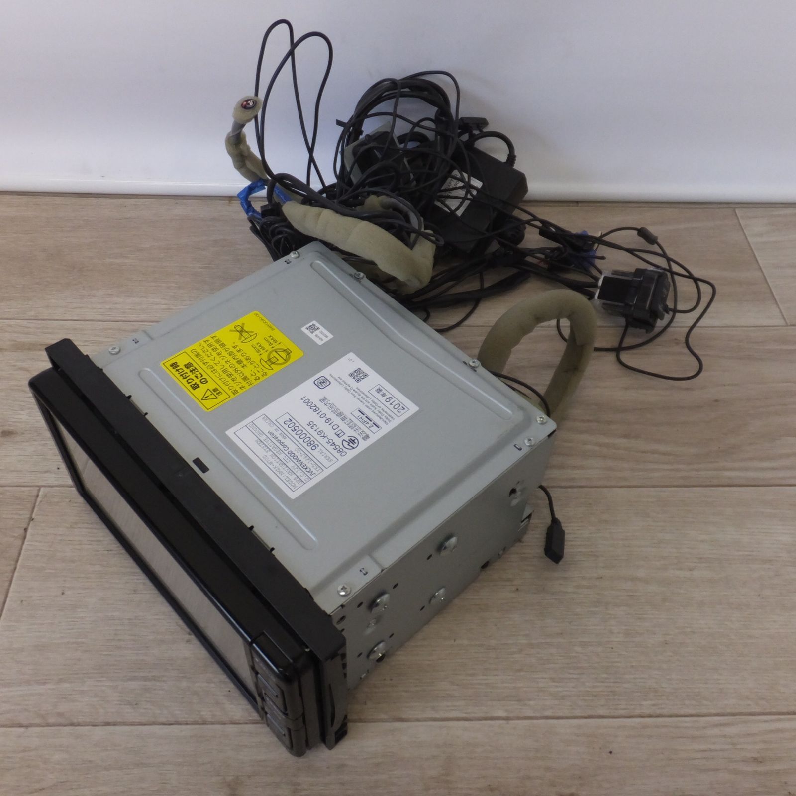 現状品 ケンウッド製 ダイハツ 純正 ワイドエントリーメモリーナビ 08545-K9135 NMZK-W70D 50