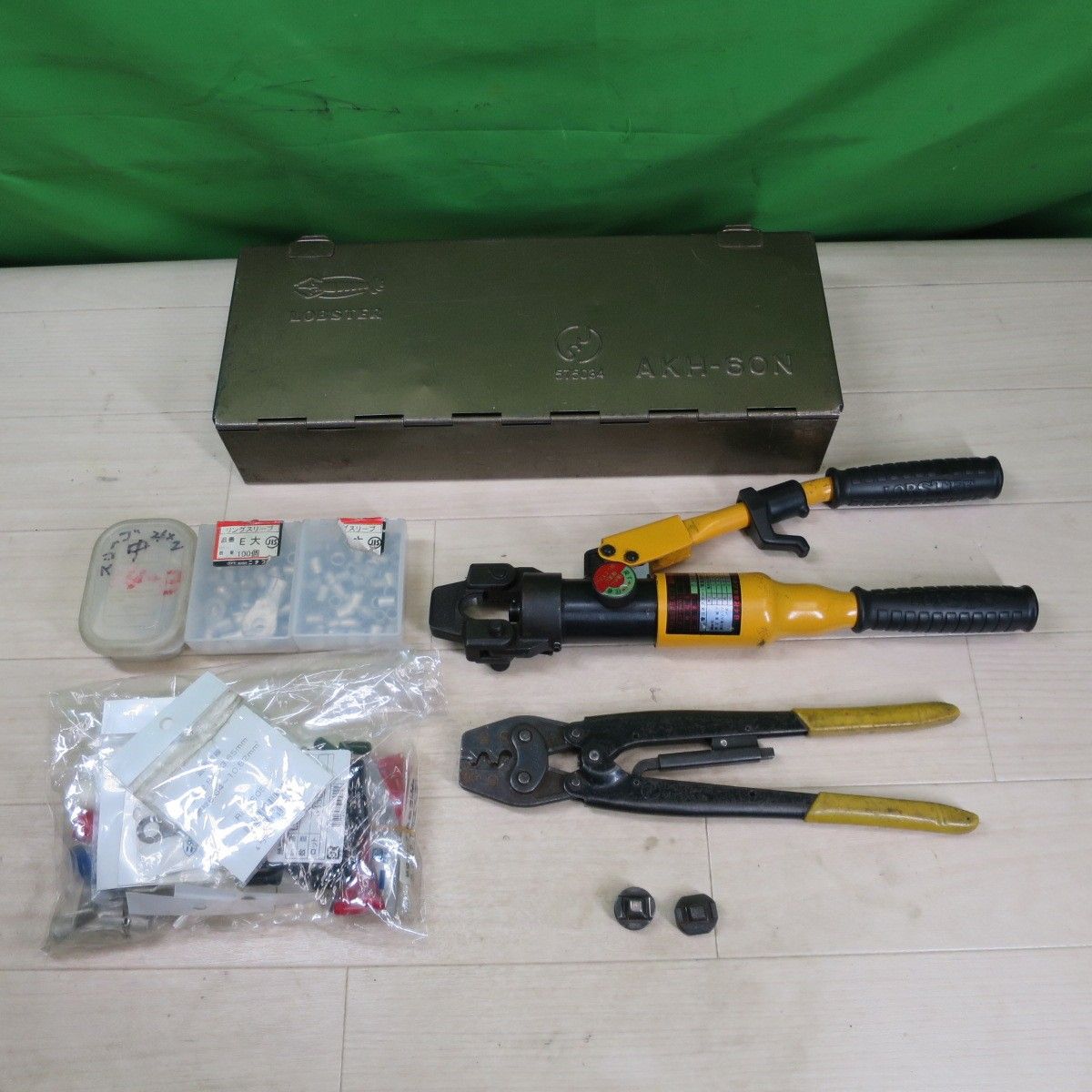 LOBSTER ロブスター 手動 油圧式 圧着 工具 AKH-60N AKH60N ハンド ツール 工具