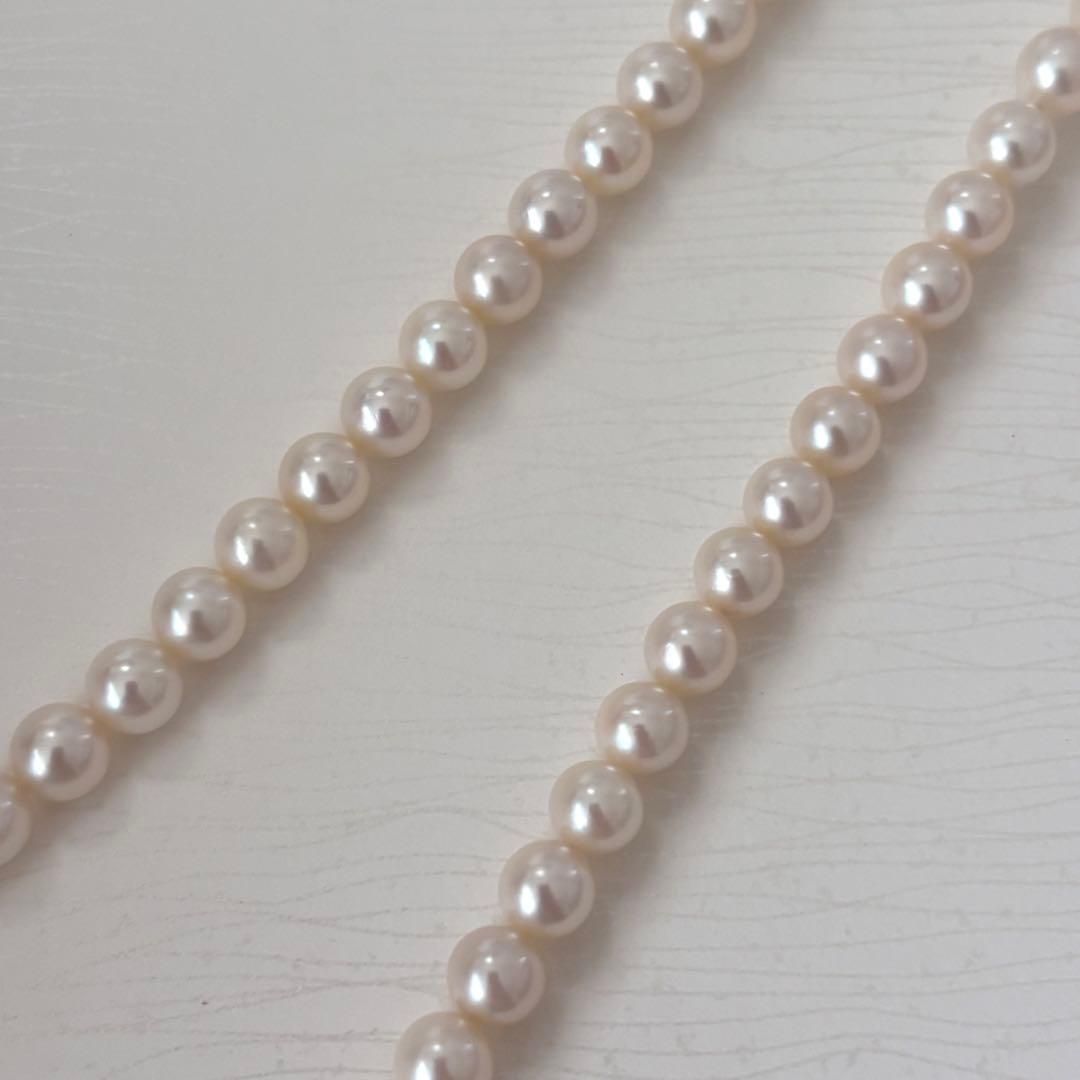 190【ミキモト】K14 パール 約6.5-6.9mm ネックレス 糸替え済み - メルカリ