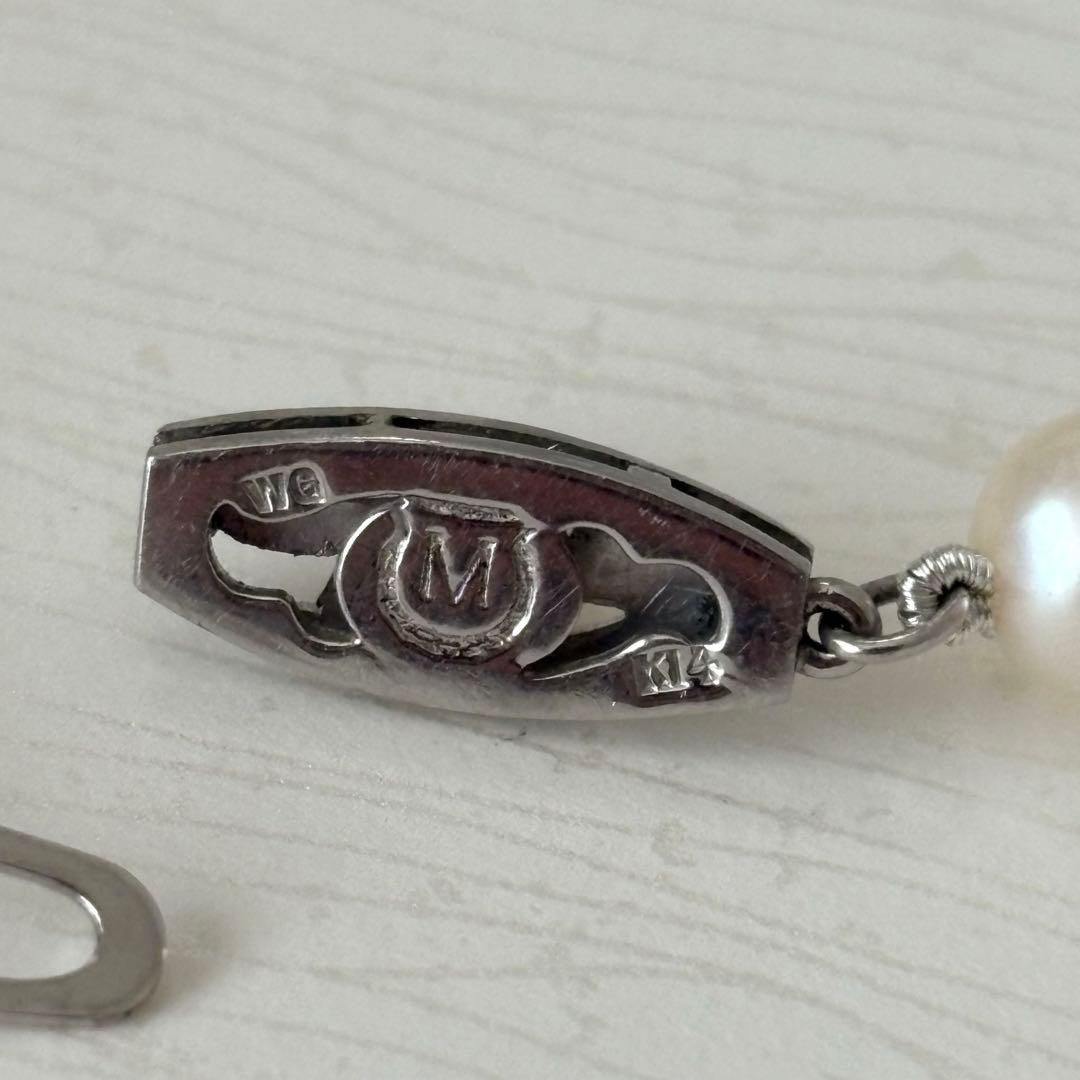 356【ミキモト】K14 パール 約6.5-6.9mm ネックレス 糸替え済み - メルカリ