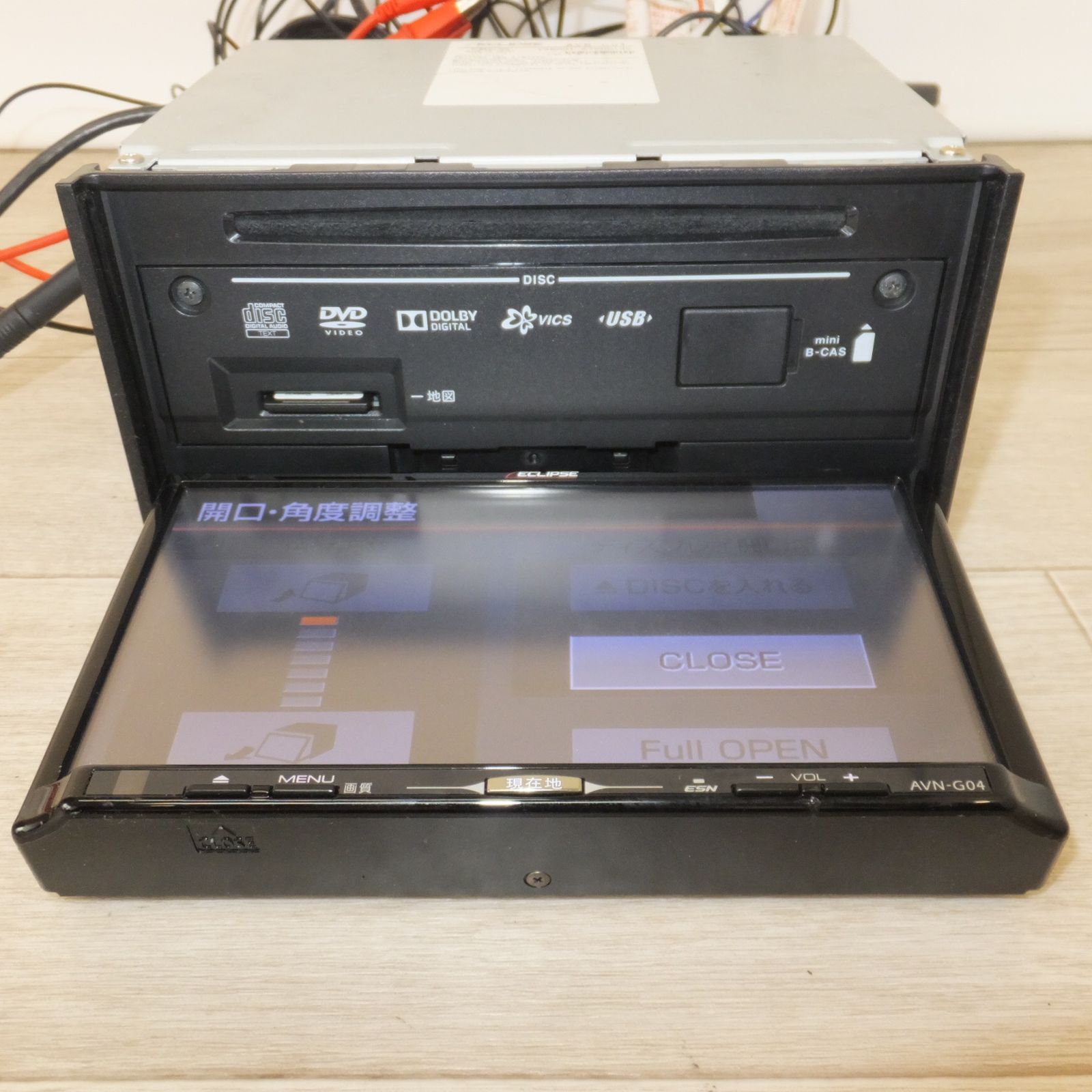 車 スズキ ポン付 ECLIPSE AVN-G04 4X4フルセグTV DVD再生