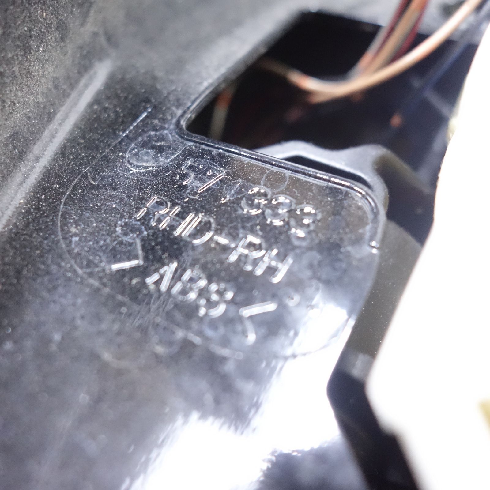 送料無料 ◆レクサス GS GRL10-16 純正 ドア ミラー 027486 KOITO 50-153 右側のみ 黒 現状品◆