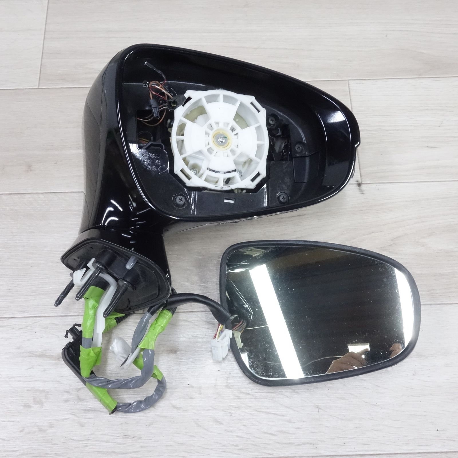 送料無料 ◆レクサス GS GRL10-16 純正 ドア ミラー 027486 KOITO 50-153 右側のみ 黒 現状品◆