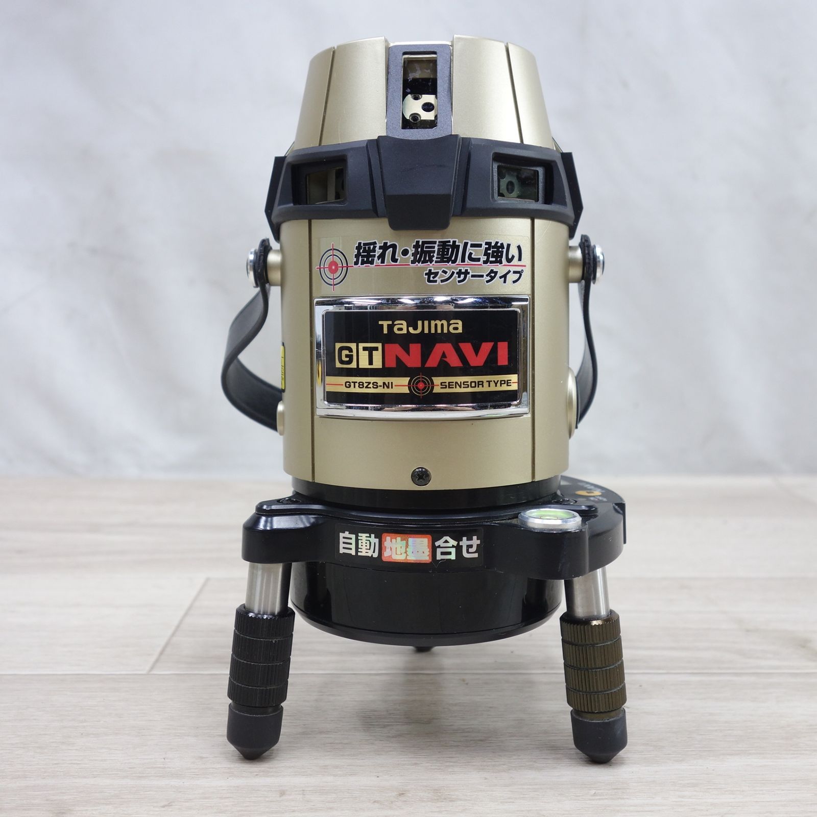 キレイ◆Tajima タジマ GT NAVI レーザー 墨出し器 GT8ZS-NI 受光器 NAVI-RCV3 矩十字 横全周 墨出器 レシーバー◆