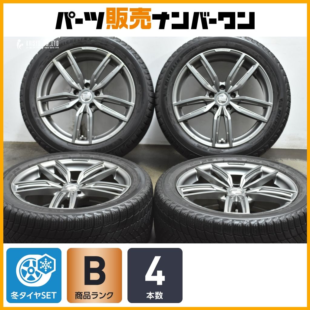 程度良好 ケレナーズJr GF5 18in 8J 30 PCD112 ミシュラン X-ICE SNOW 245|45R18 BMW G30 G31 5シリーズ G26 4シリーズグランクーペ