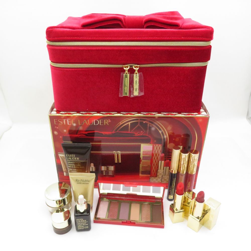 ESTEELAUDER エスティローダー メークアップ 2025 アイシャドウ 口紅 美容液 クリーム他 セット ホリデー BO10517C
