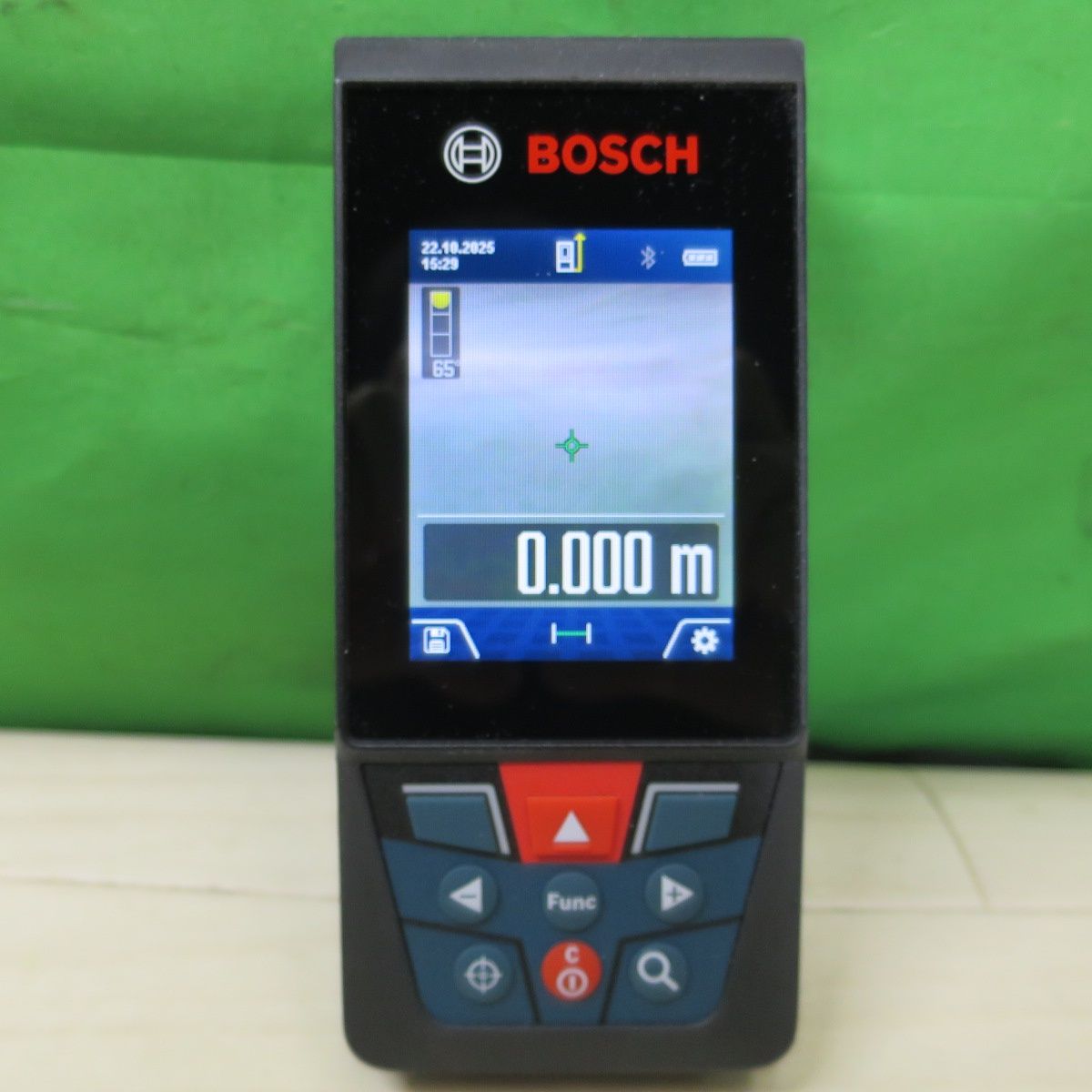 送料無料 キレイ BOSCH ボッシュ レーザー 距離計 GLM150C デジタル 測定器 ケース付き