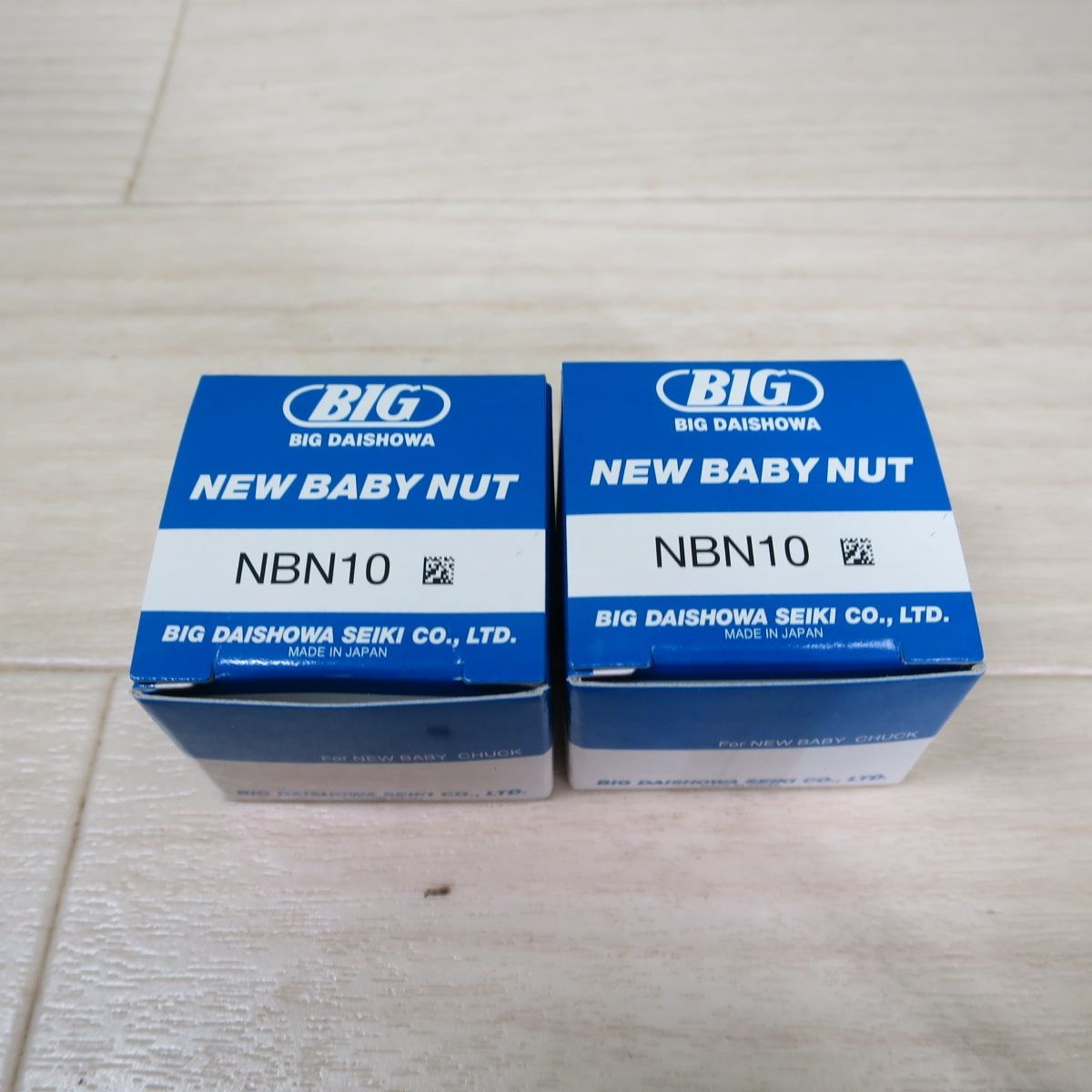 ●複数在庫有● 2点 BIG 大昭和精機 ニュー ベビー ナット NBN10 ニュー ベビー チャック 用 パーツ