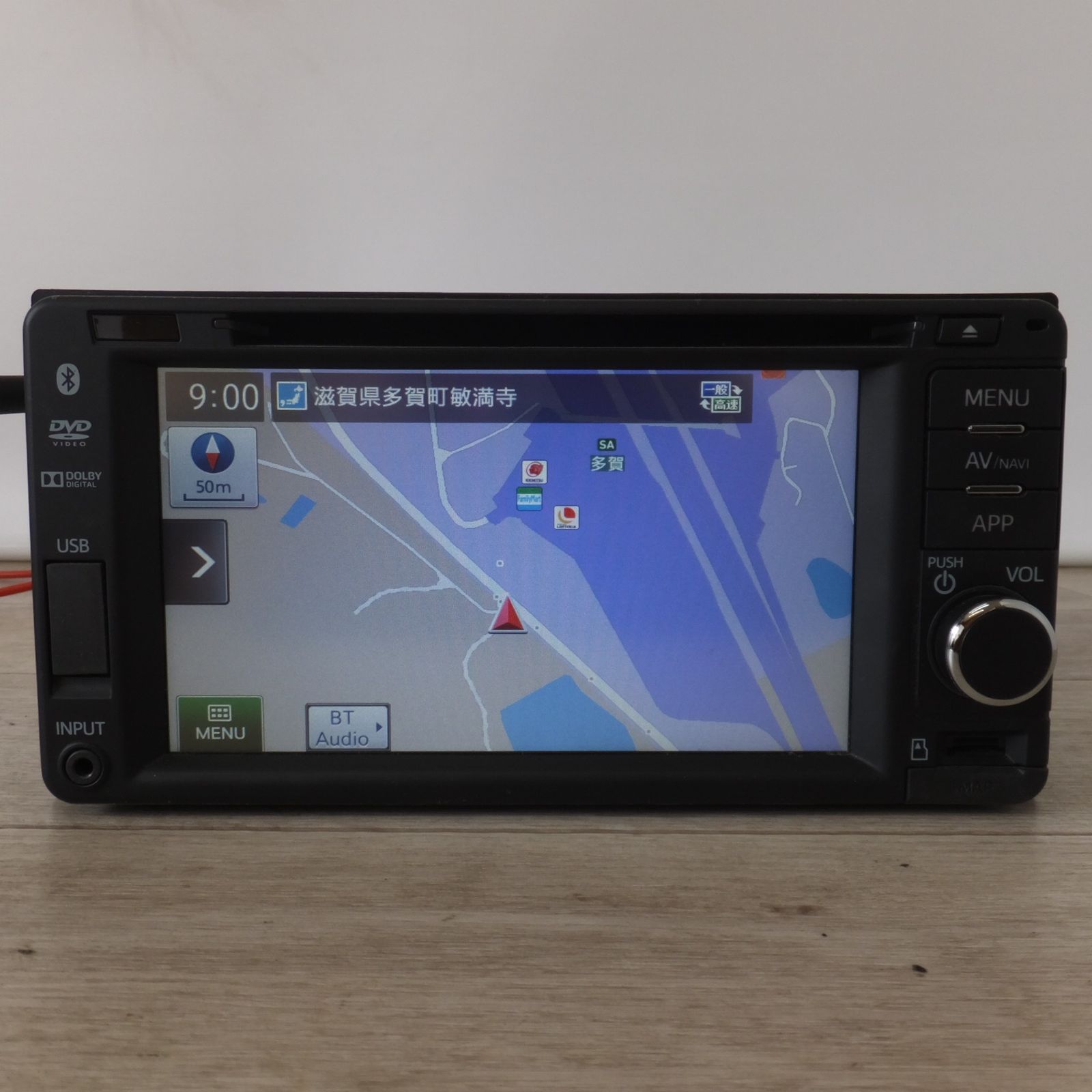 送料無料 クラリオン製 ダイハツ 純正 メモリーナビ 86100-B2131 QY-1032D-A 33