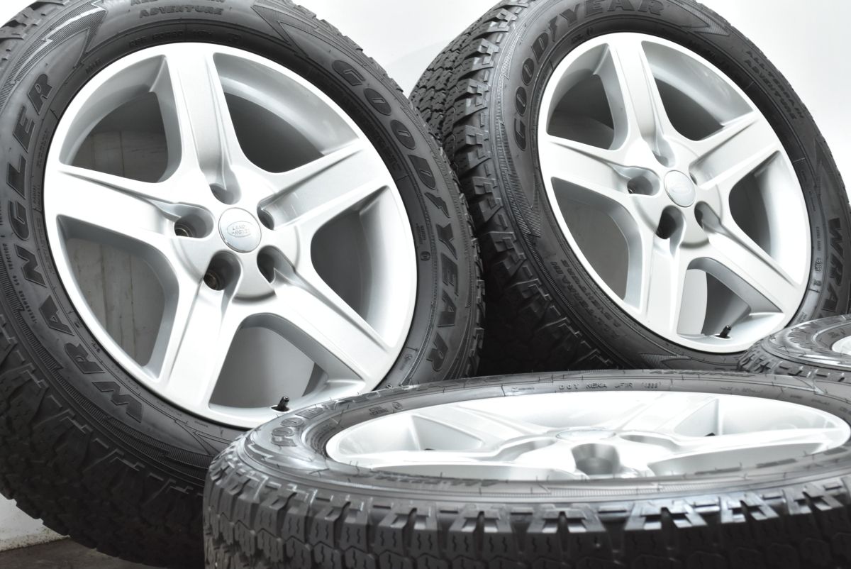 バリ溝 ランドローバー ディフェンダー 純正 20in 8.5J 41.5 PCD120 ラングラーオールテレーン アドベンチャー 255|60R20 L8B2-1007-JB