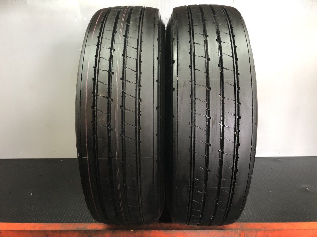 新車外し 札幌発 引取OK BS R173 295|70R22.5 151|148J 22.5インチ トラックタイヤ 夏タイヤ 2本 24年製 地山 積載車 大型トラック KYT002