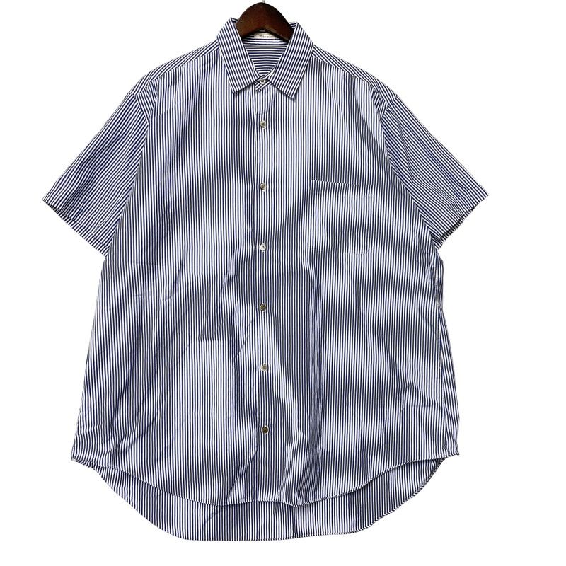 品 Y s for men ワイズ フォー メン SS STRIPE SHIRT ショートスリーブ ストライプ シャツ トップス 半袖 140-251029-cs-09-izu