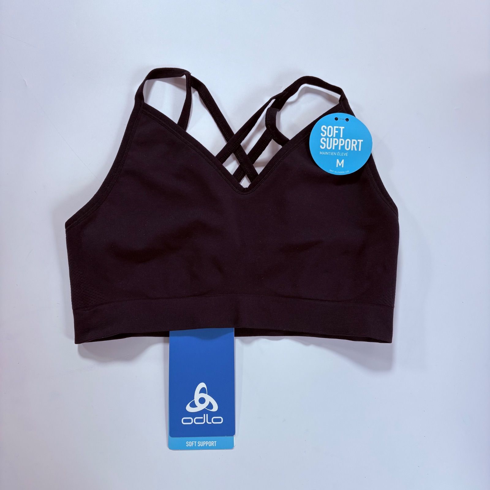 オドロ レディース トップス パッド入りスポーツブラ Hig カラー:White オドロ レディース テニス スポーツ CREW NECK SINGLET PERFORMANCE