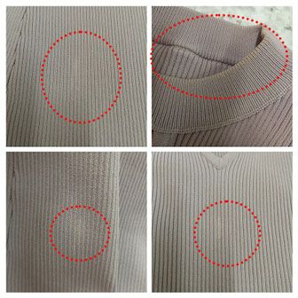 ニットワンピース