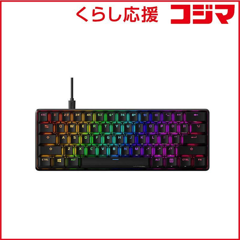 新品 未開封 】 HYPERX ゲーミングキーボード Alloy Origins 60(英語 
