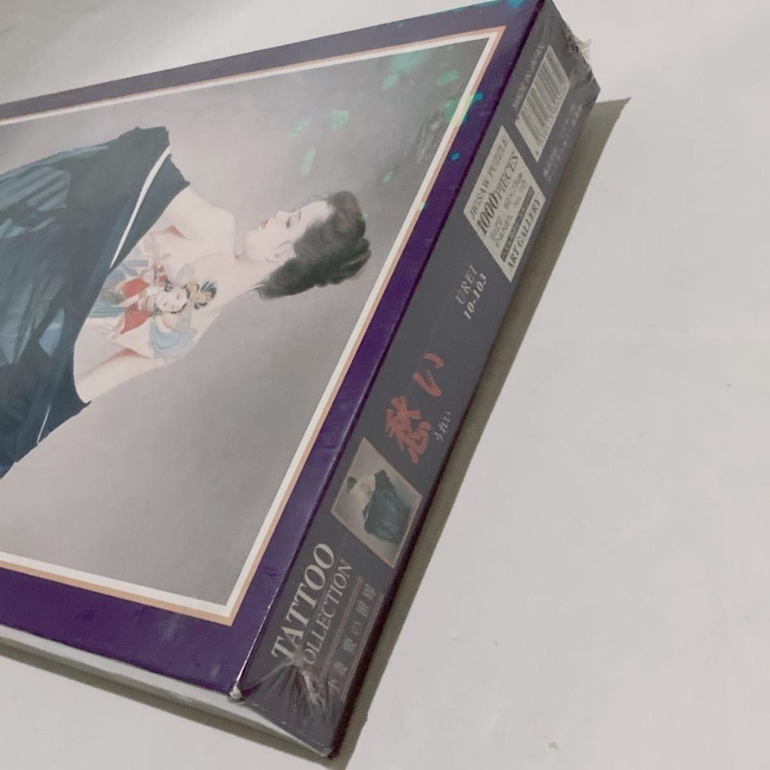 小妻要の世界 愁い 1000ピース ジグソーパズル タトゥー 和柄 STEELWINDOWSANDDOORS_COM