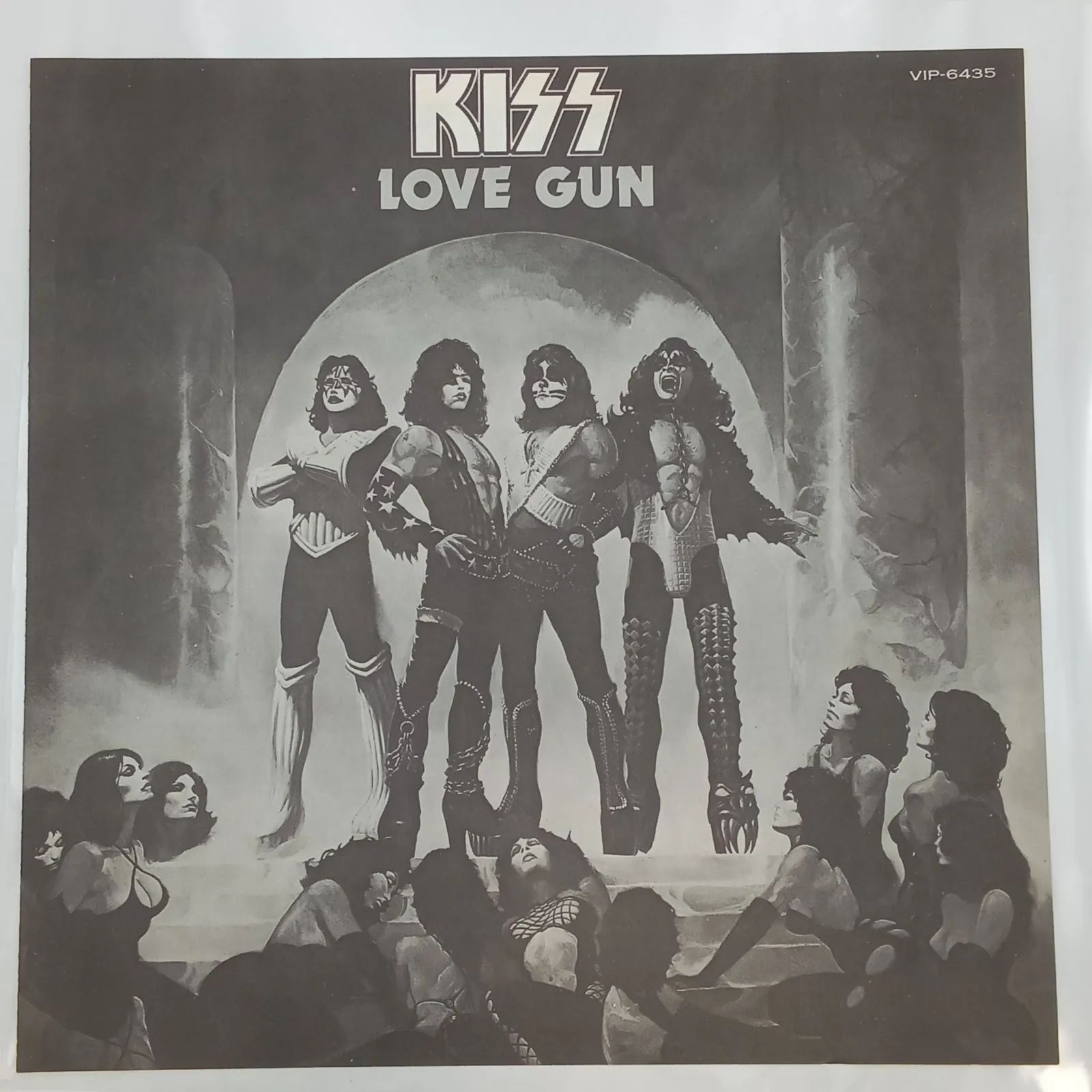 キッス（KISS） - ラヴ・ガン（Love Gun） - VIP-6435 - 国内盤 帯付LP