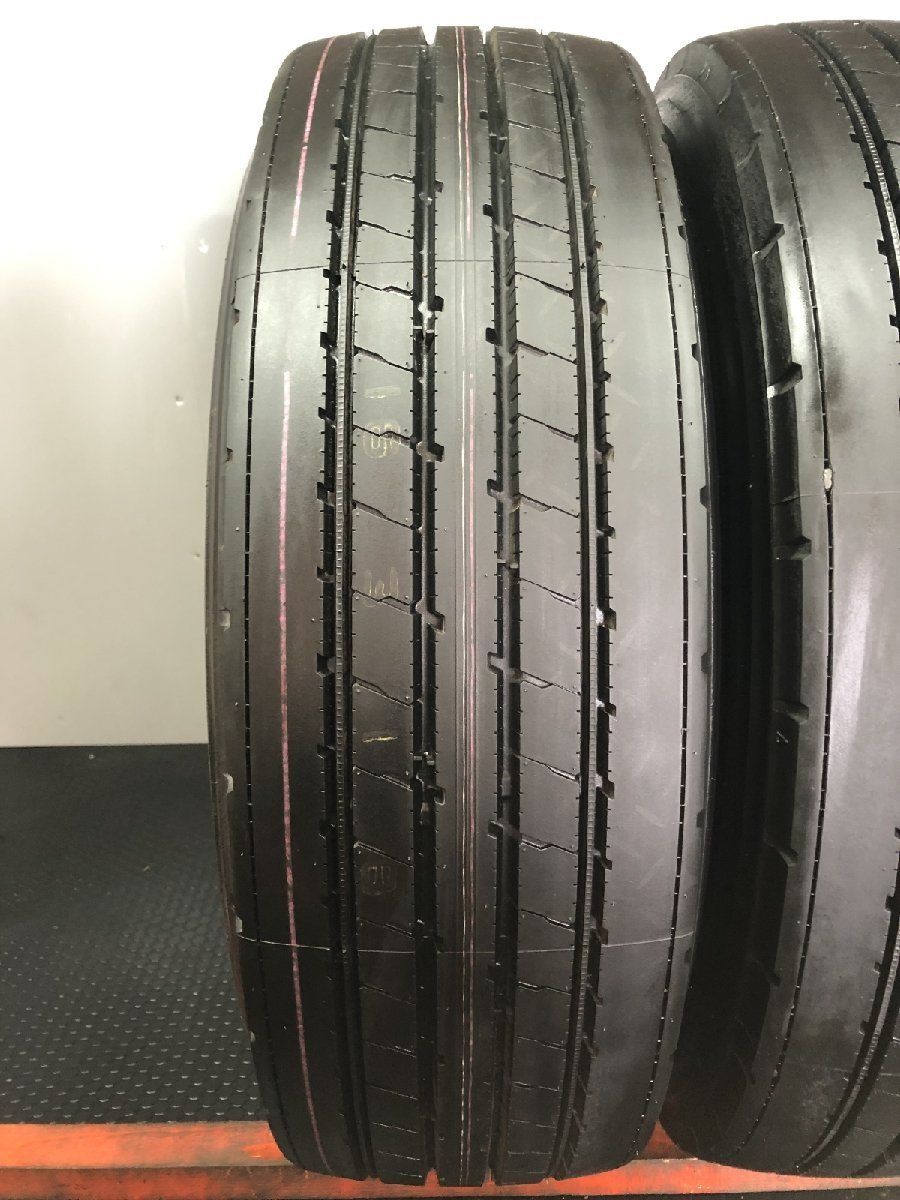 新車外し 札幌発 引取OK BS R173 295|70R22.5 151|148J 22.5インチ トラックタイヤ 夏タイヤ 2本 24年製 地山 積載車 大型トラック KYT004