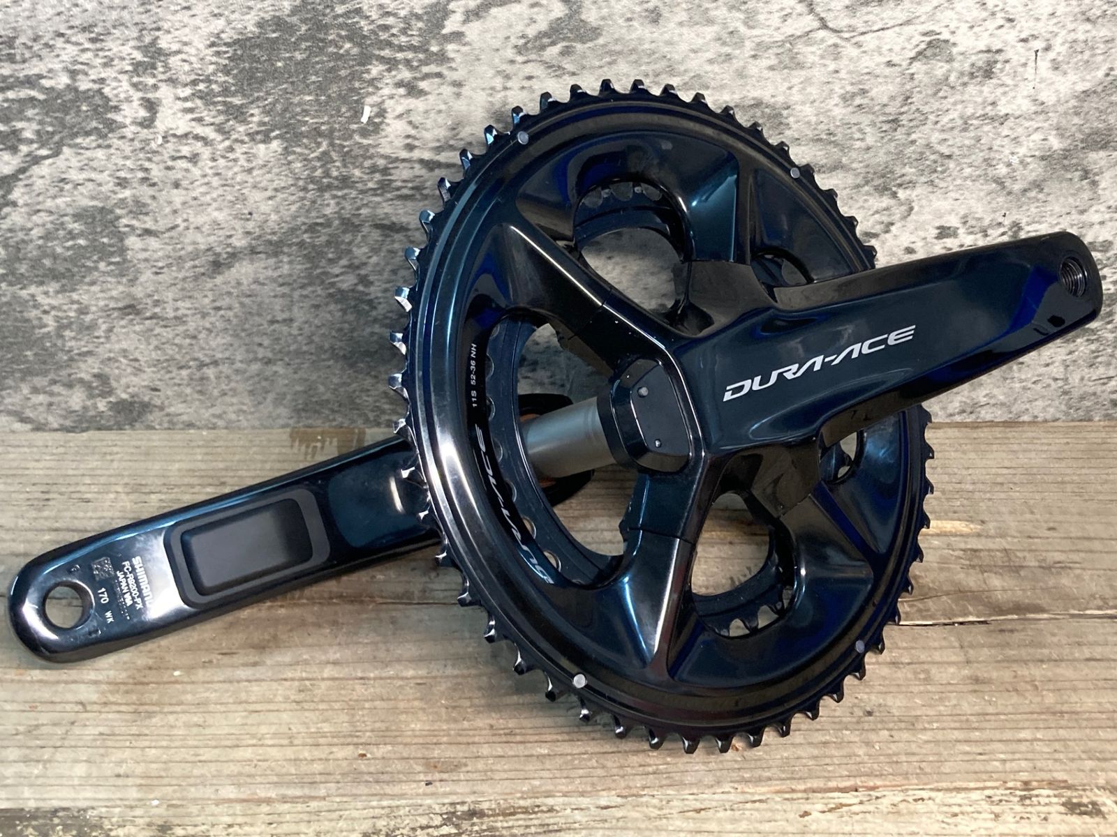 JJ862 シマノ SHIMANO デュラエース DURA-ACE FC-R9200PX 170mm 52 36T 11S 両足計測パワーメーター 接続 済み