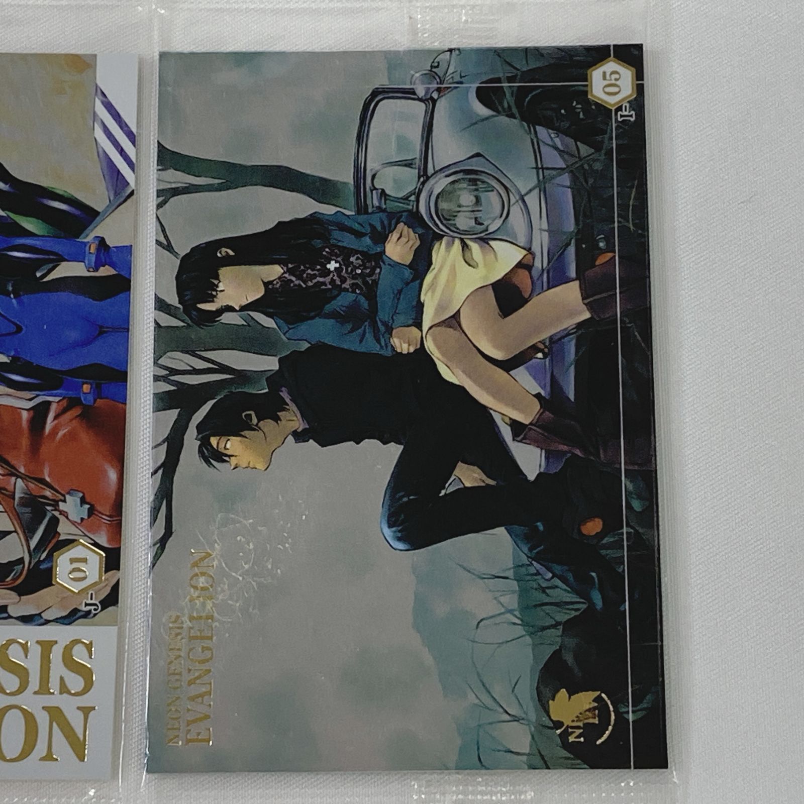 未開封 エヴァンゲリオン エヴァ ウエハース カード 4枚まとめ 葛城