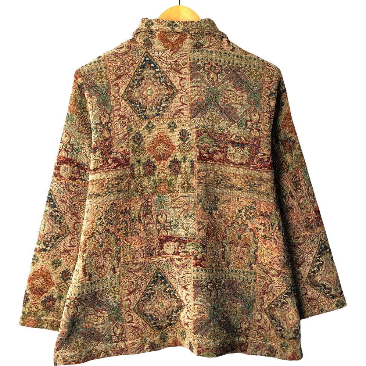 古着 90年代 ERIN LONDON 総柄 ゴブランジャケット レディースXL相当 ヴィンテージ eaa592631