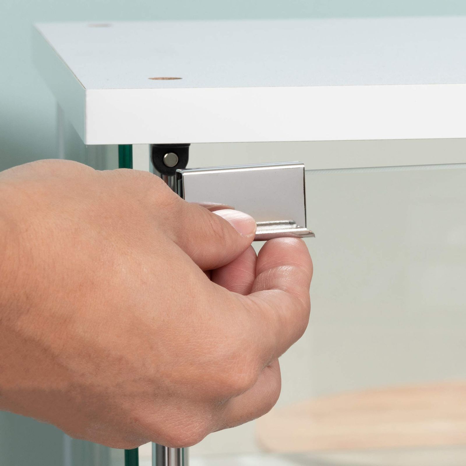  不二貿易 ケース フィギュアケース 3段 幅42.5×奥行36.5×高さ86 cm ホワイト 強化ガラス 背面ミラー 組立商品 97335 その他 美術品 アンティーク コレクション