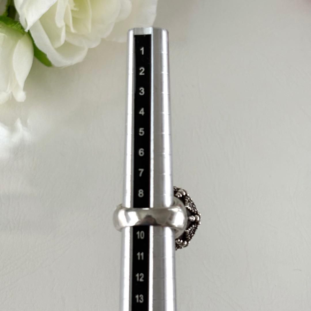 279【スティーブンデュエック】シルバー リング 約9号 - メルカリ