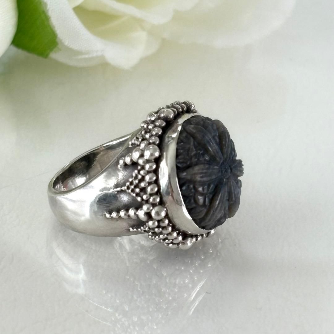 279【スティーブンデュエック】シルバー リング 約9号 - メルカリ