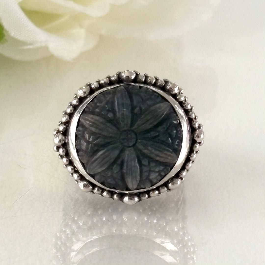 279【スティーブンデュエック】シルバー リング 約9号 - メルカリ