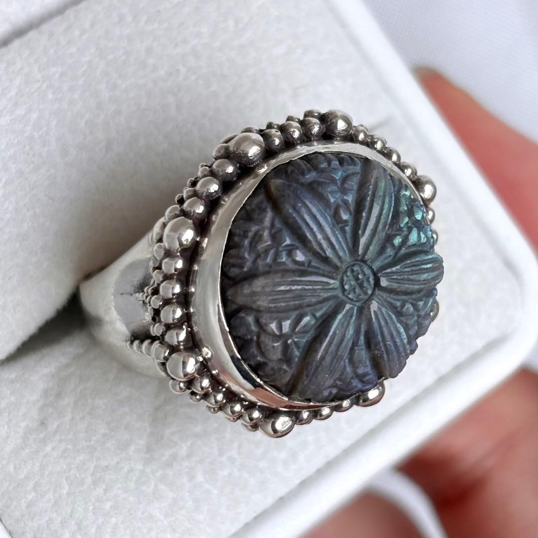 279【スティーブンデュエック】シルバー リング 約9号 - メルカリ