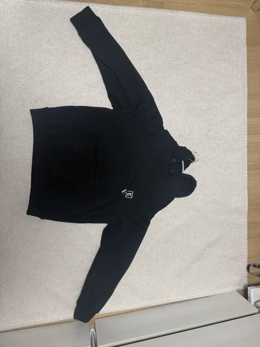 WOOYOUNGMI ウーヨンミ ブラック WHO フーディー Tシャツ サイズ 48