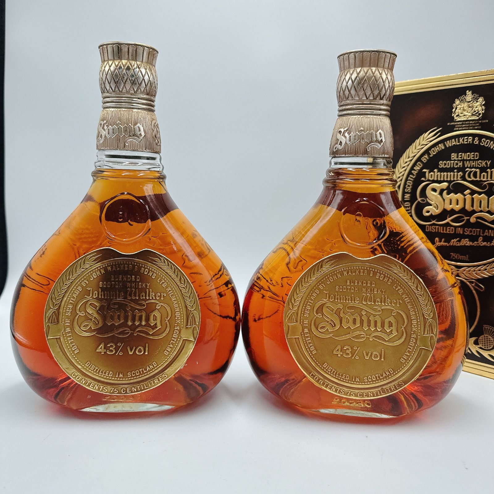 古酒】ジョニーウォーカー スウィング 750ml 43% - メルカリ