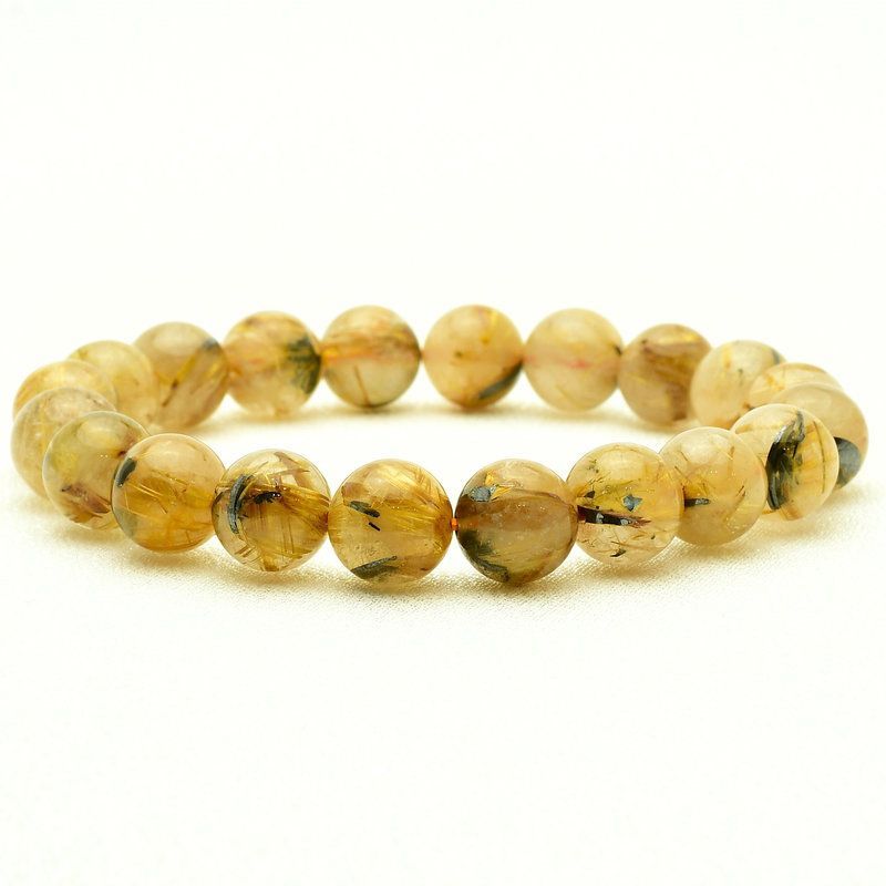 成功の光束 タイチンルチル 太陽放射ルチル ブレスレット 10mm 一点物 GHB107 ルチルクォーツブレスレット 仕事運 金運 人間関係 成功を掴む 最強ルチル プレゼント 贈り物 太陽放射 水晶 30g 浄化発送 ギフト 京海堂 天然石の卸 京の蔵