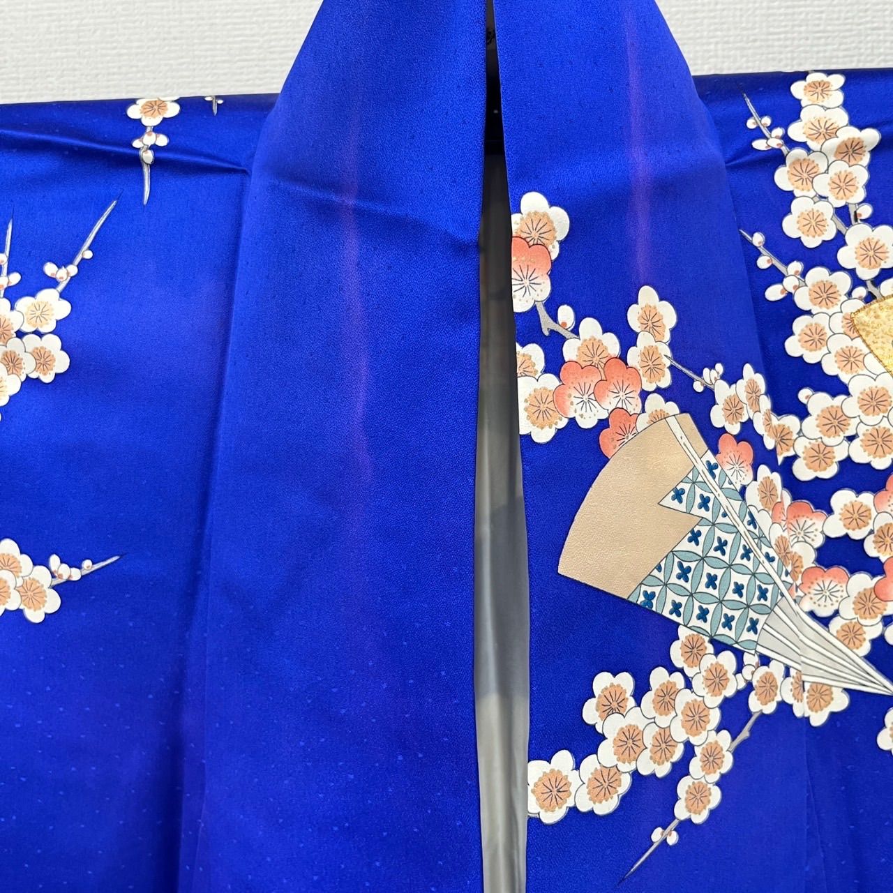振袖 金駒刺繍 扇に花柄 可愛いデザイン 正絹 着物 MK-538 - メルカリ