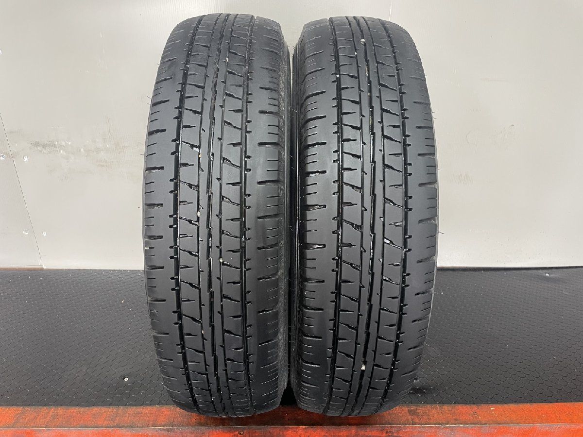 DUNLOP ENASAVE VAN01 195|80R15 107|105L LT 15インチ 夏タイヤ 2本 21年製 バリ溝 ハイエース キャラバン レジアス等 STC043