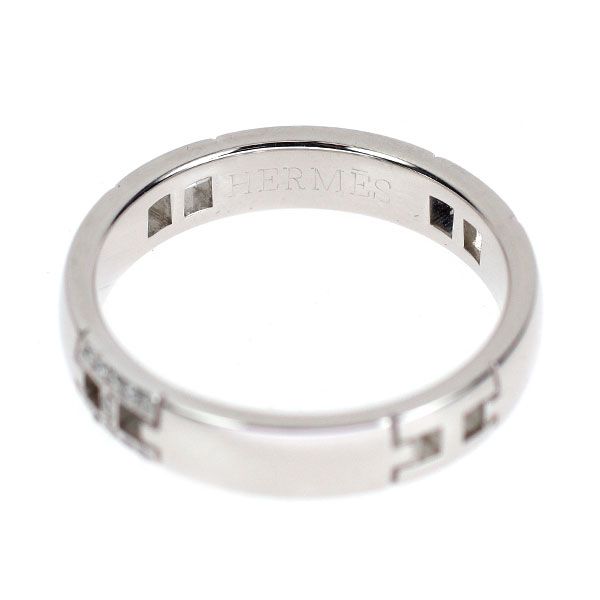 エルメス K18WG ダイヤモンド リング ヘラクレス 46号 - メルカリ