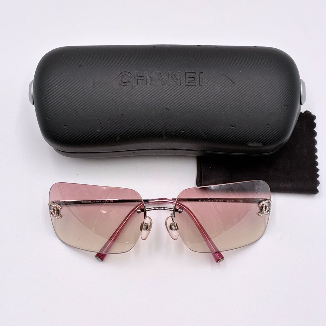 リムレス サングラス